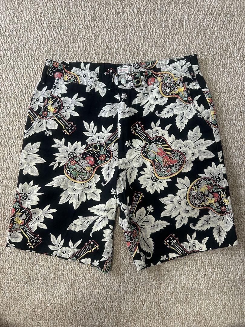 COOTIE SEASHORE SHORTS アロハショーツ BLACK M