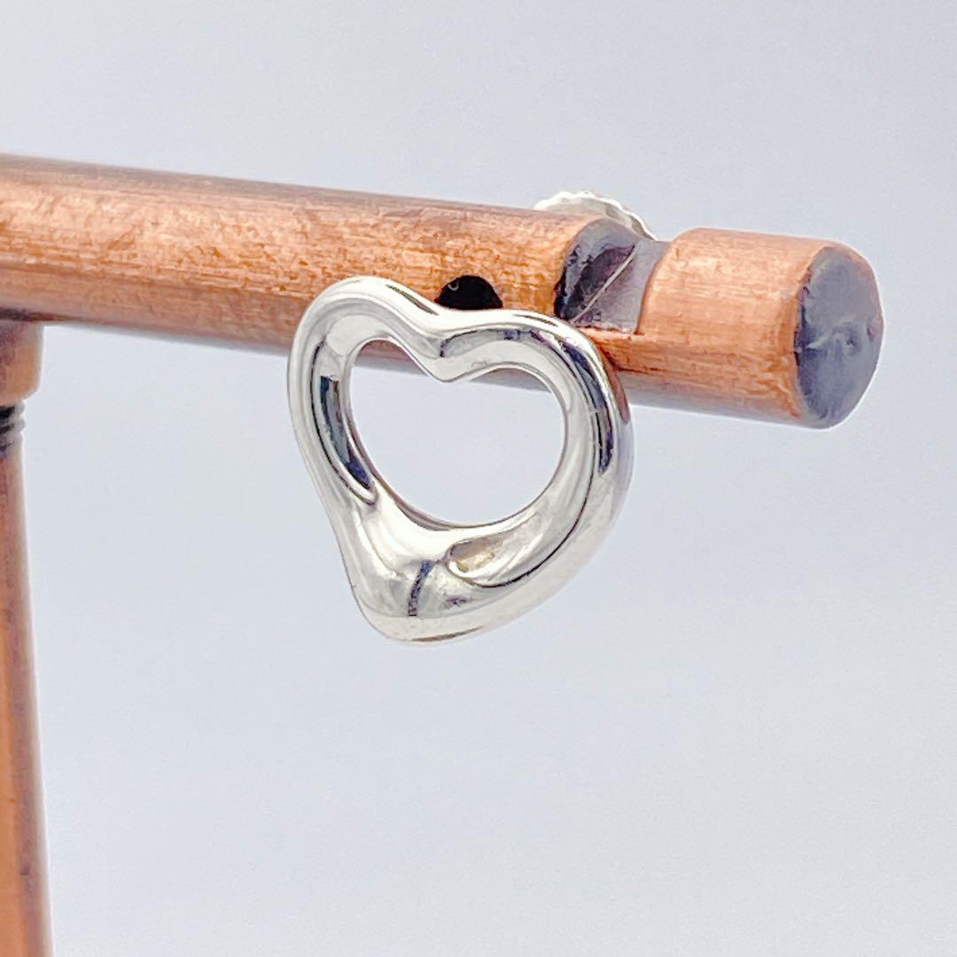 Tiffany&Co. ティファニー オープンハート ピアス 片耳 シルバー