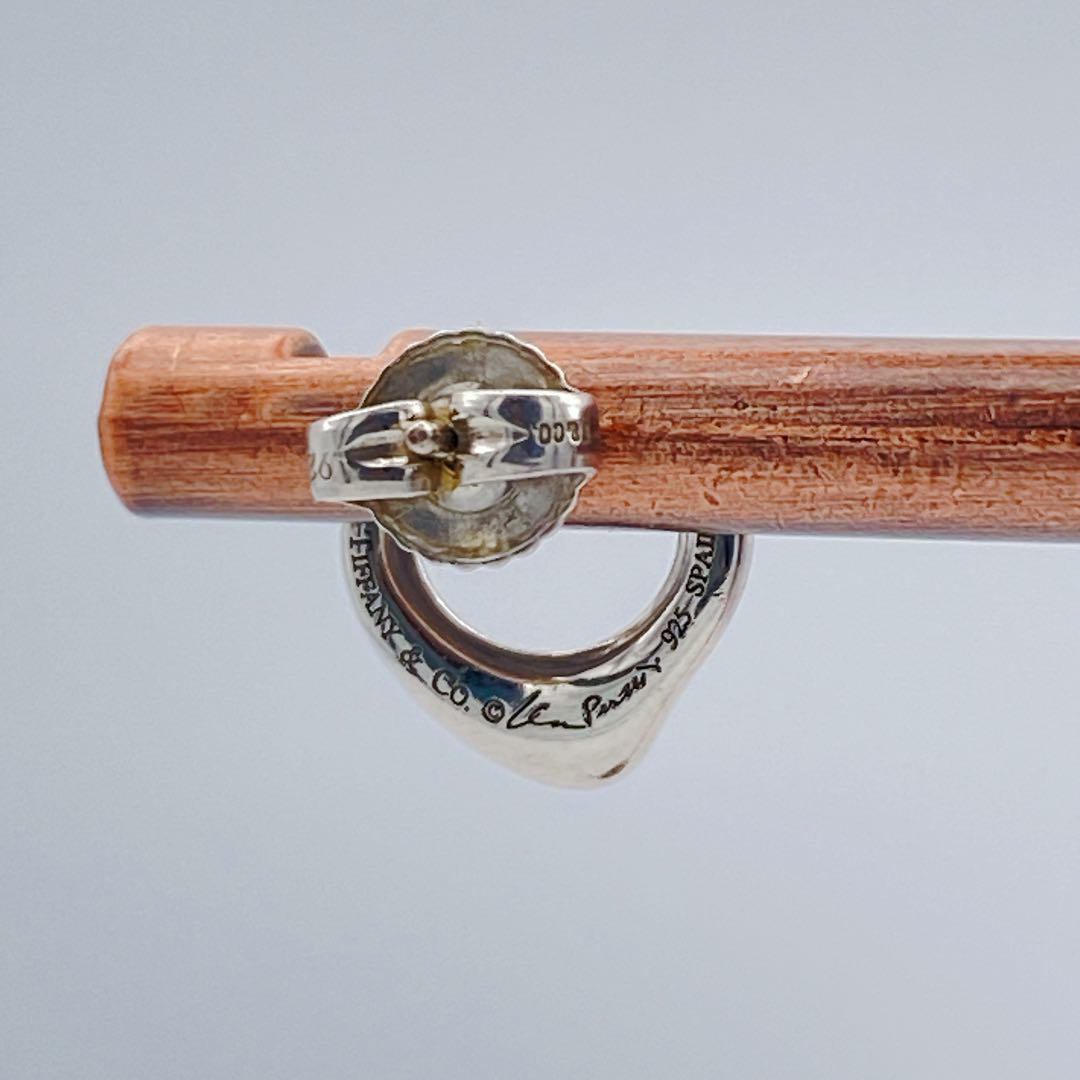 Tiffany&Co. ティファニー オープンハート ピアス 片耳 シルバー