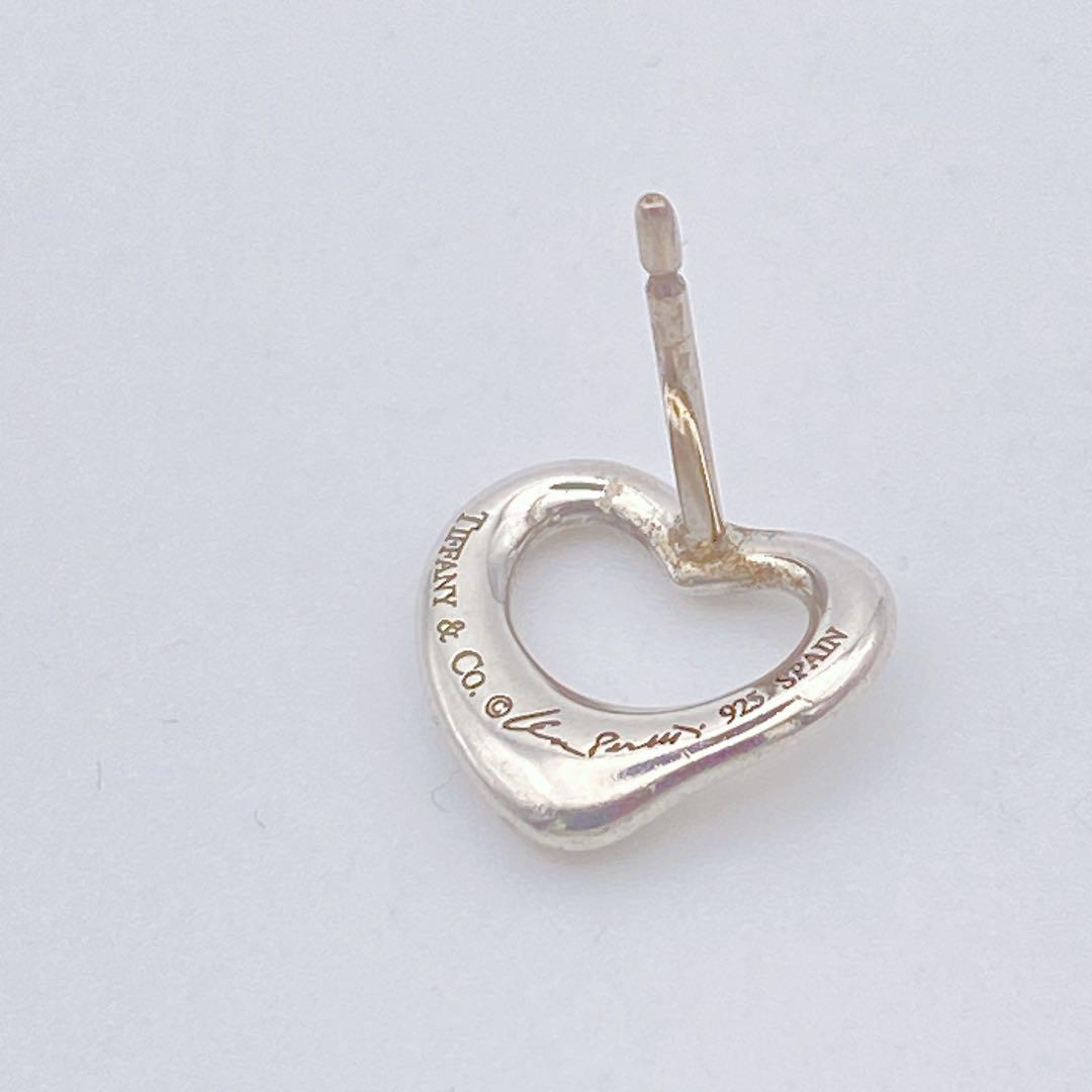 Tiffany&Co. ティファニー オープンハート ピアス 片耳 シルバー