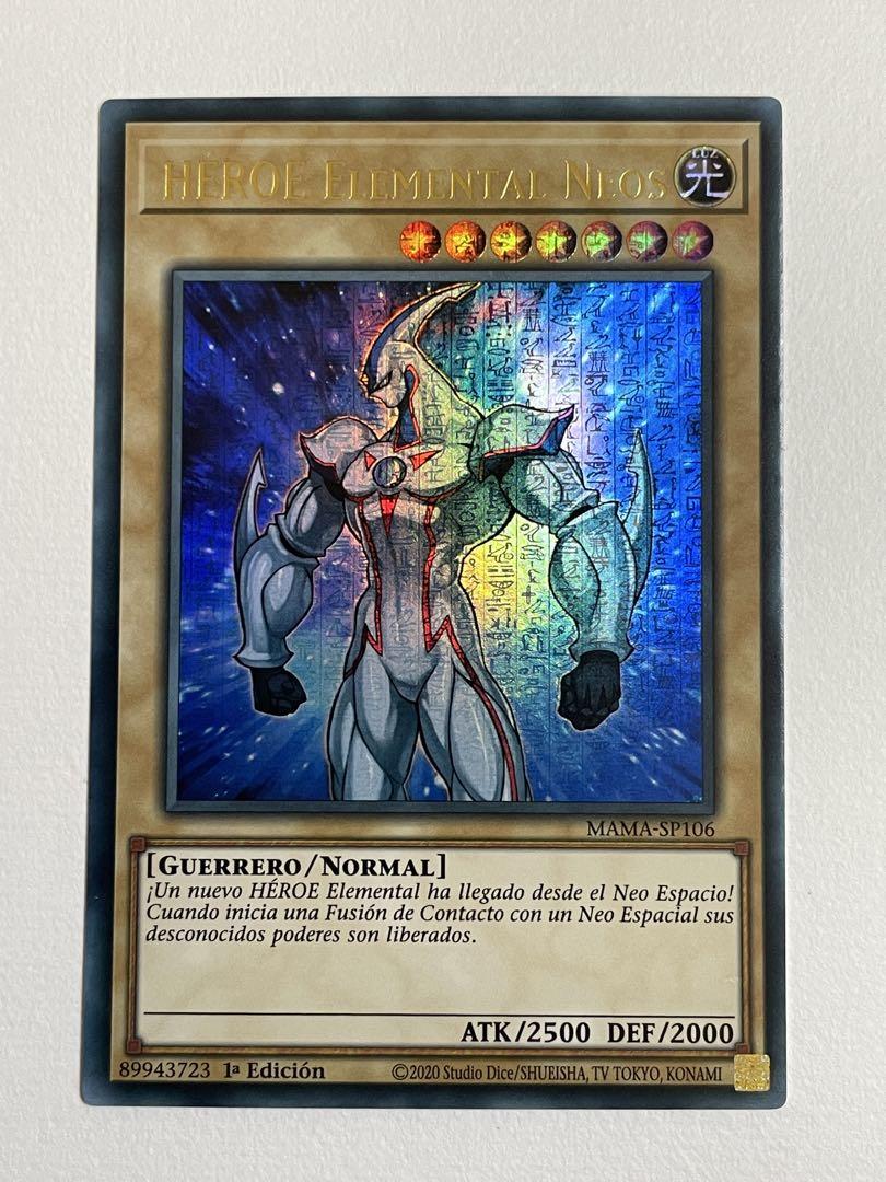 定番 遊戯王 メルカリ - スペイン語 ファラオズウルトラ ネオス HERO E 遊戯王OCG デュエルモンスターズ