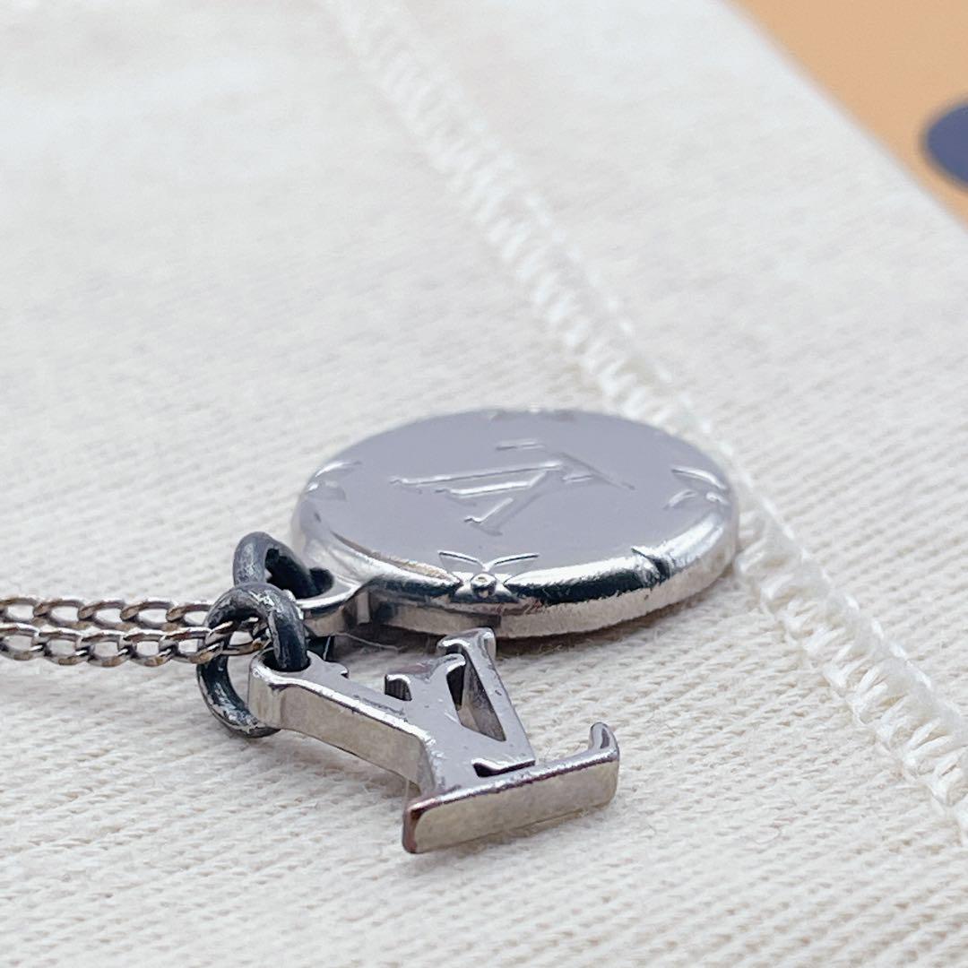 LOUIS VUITTON リング　ネックレス　チェーン　モノグラム LOUIS VUITTON リング ネックレス チェーン モノグラム シルバー