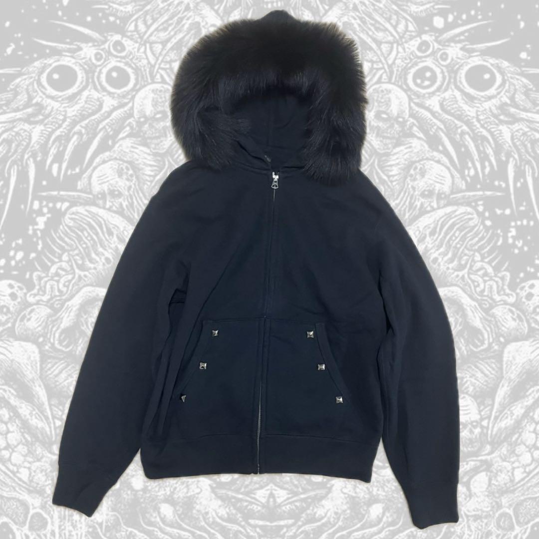 短丈ファージップパーカー cozy corruptkid 短丈ファージップパーカー cozy corruptkid - メルカリ