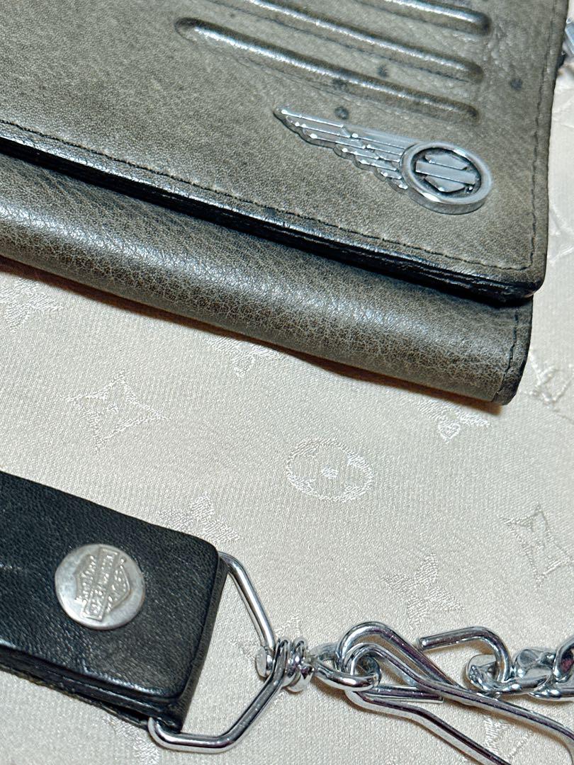 Harley-Davidson ハーレーダビッドソン 本革 ウォレットチェーン