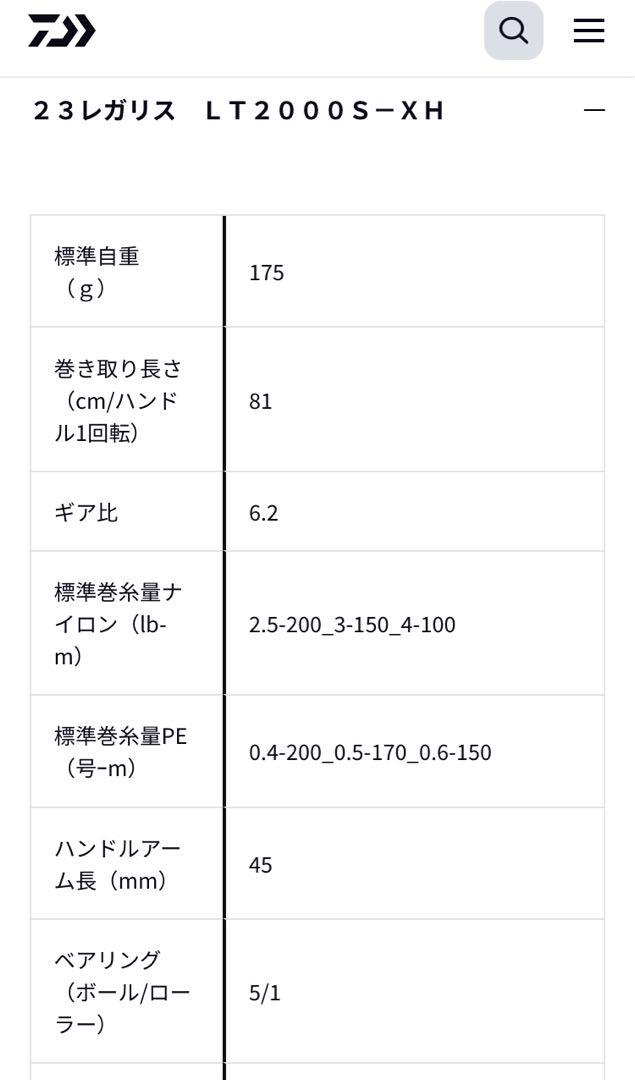 ダイワ DAIWA リール　カルディア レガリス　※値下げしません