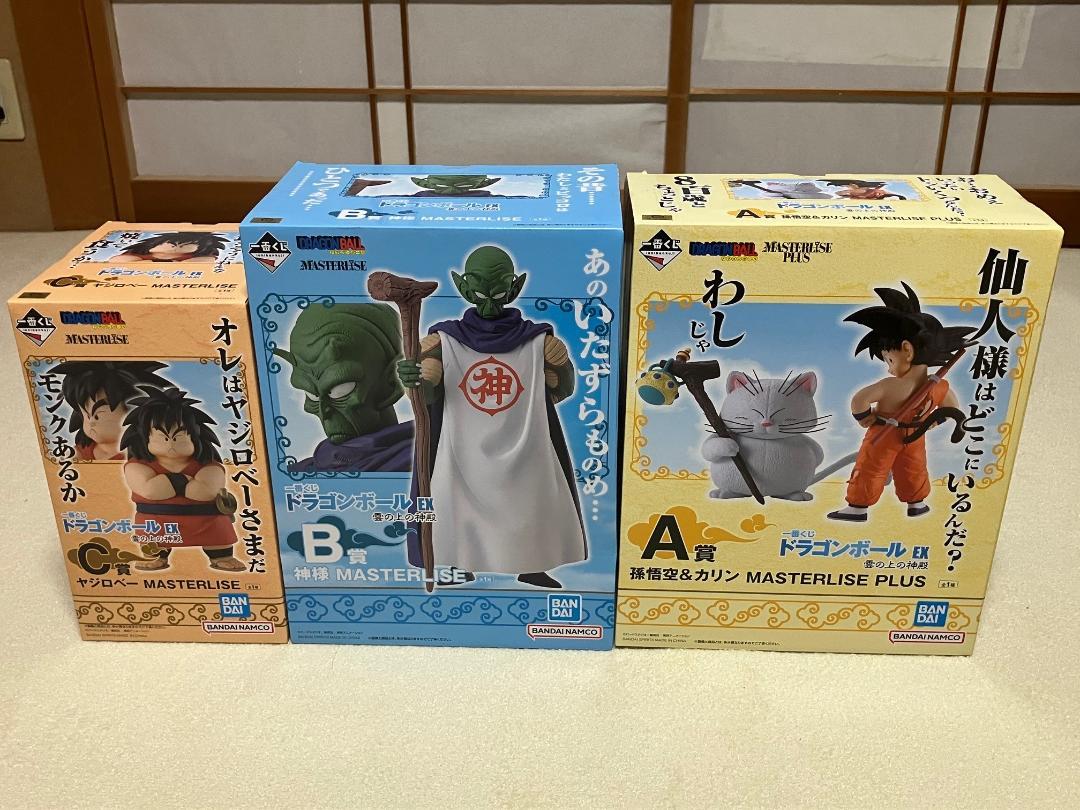 ★一番くじ雲の上の神殿　ドラゴンボール MASTERLISE A・B・C セット