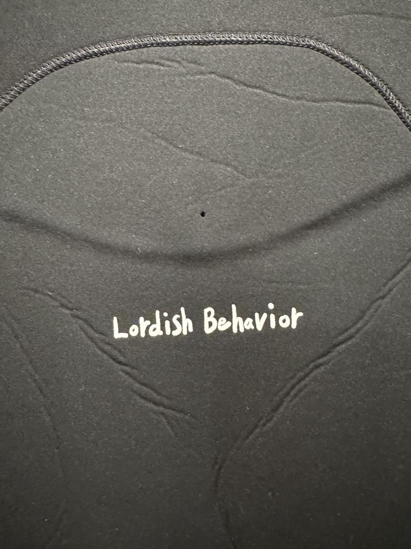 【美品】Lordish Behavior ブラック フルスーツ