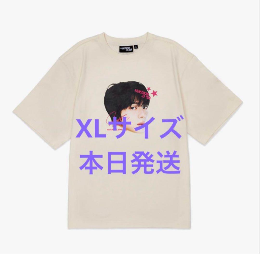 BTS ジン 顔Tシャツ コヤン ソウルコン RUNSEOKJIN 韓国 XL