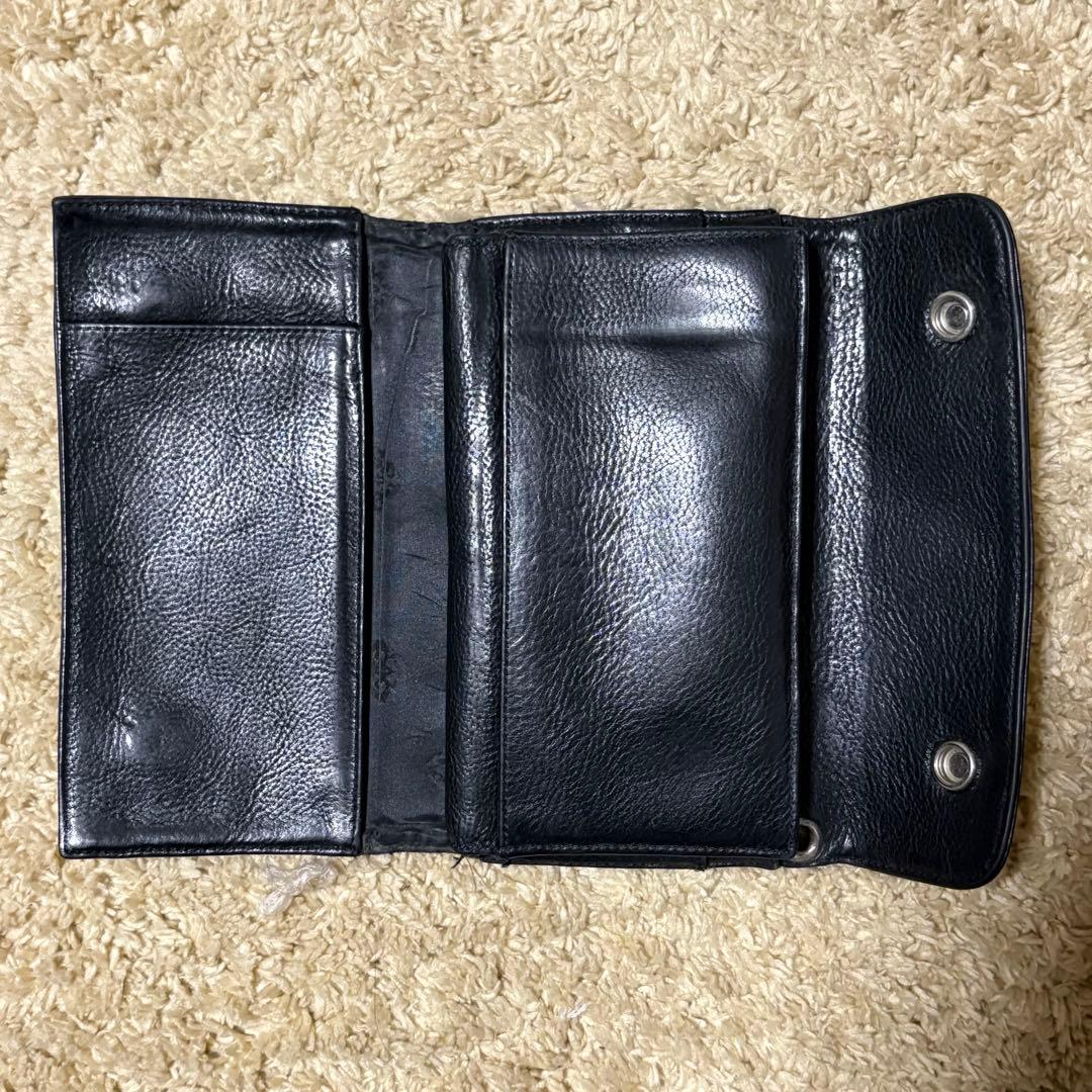 Chrome Hearts WAVE ウェーブ レザーウォレット