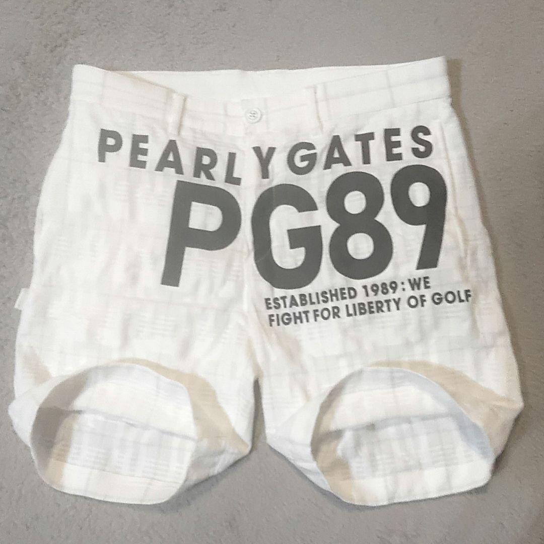 PGG ハーフパンツ　白　ホワイト　ショートパンツ　 5 パーリーゲイツ パーリーゲイツ ショートパンツ 5 白 ショーツ ハーフパンツ