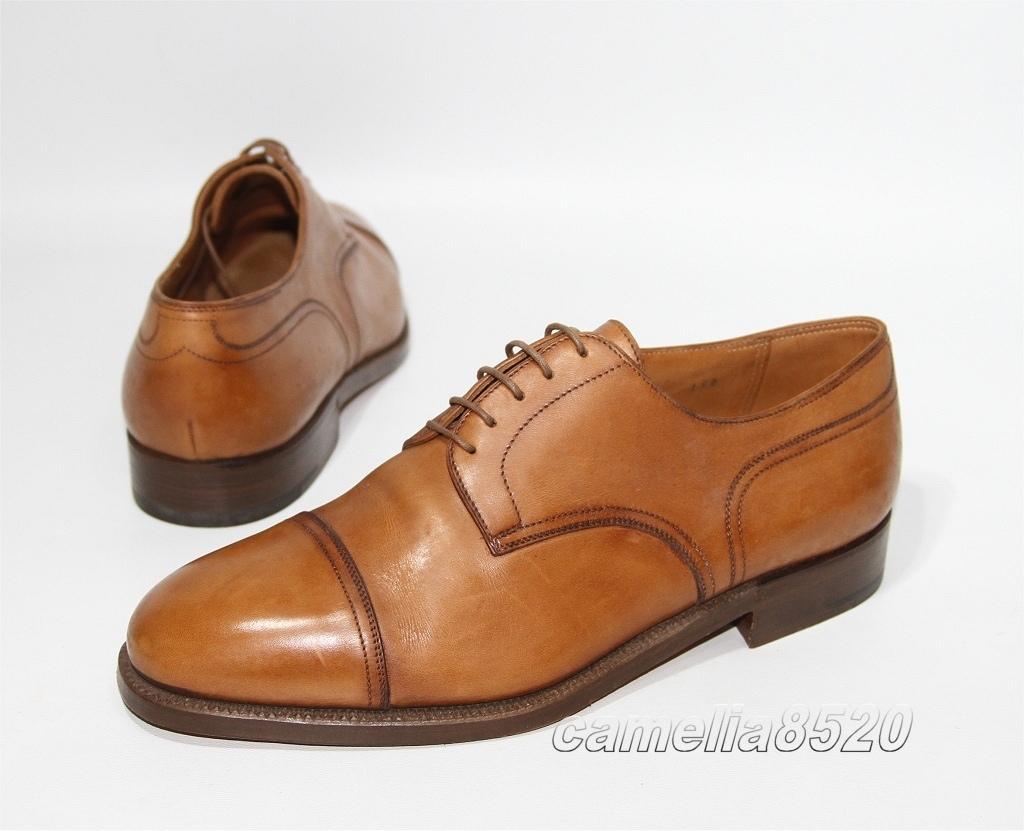 Berluti 外羽根 ビジネスシューズ タン 7.5 約26cm ベルルッティ