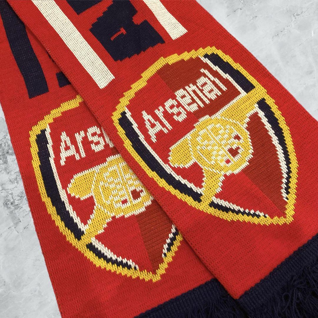 公式ファッションブランド通販サイト Arsenal FC メルカリ - Vintage フットボールマフラー 応援グッズ