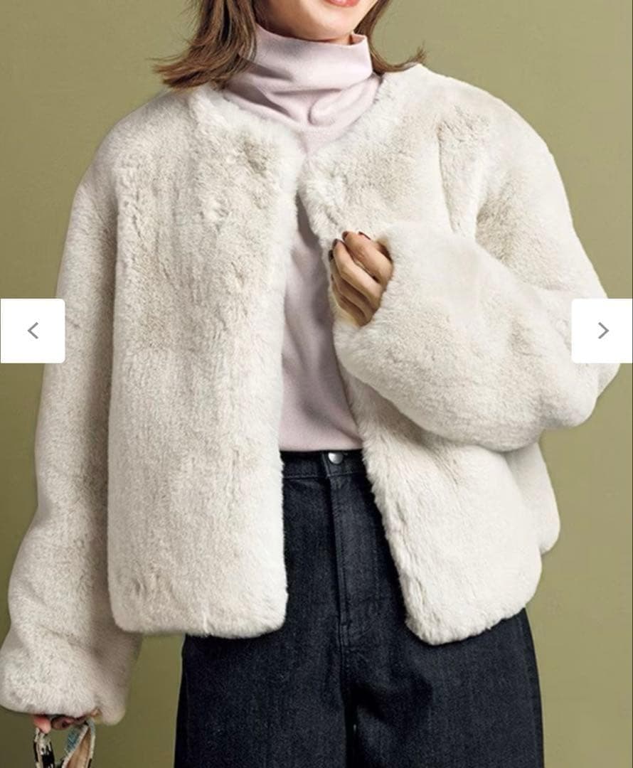 UNFILO エコファークロップドジャケット SS・UNFILO