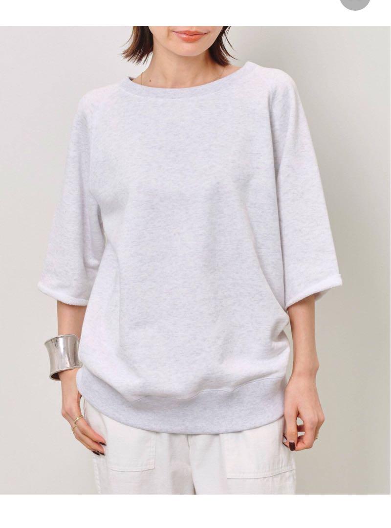 【新品】L'Appartement ループウィラーHalfスリーブスウェット