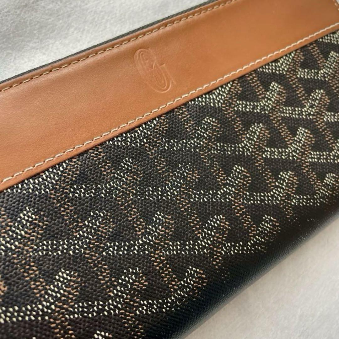 GOYARD ゴヤール モノグラム 財布 ラウンド　ブラック　マティニョンGM