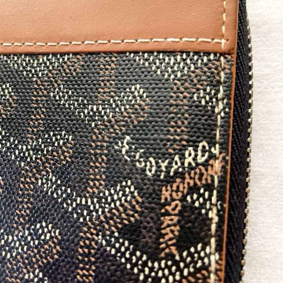 GOYARD ゴヤール モノグラム 財布 ラウンド　ブラック　マティニョンGM