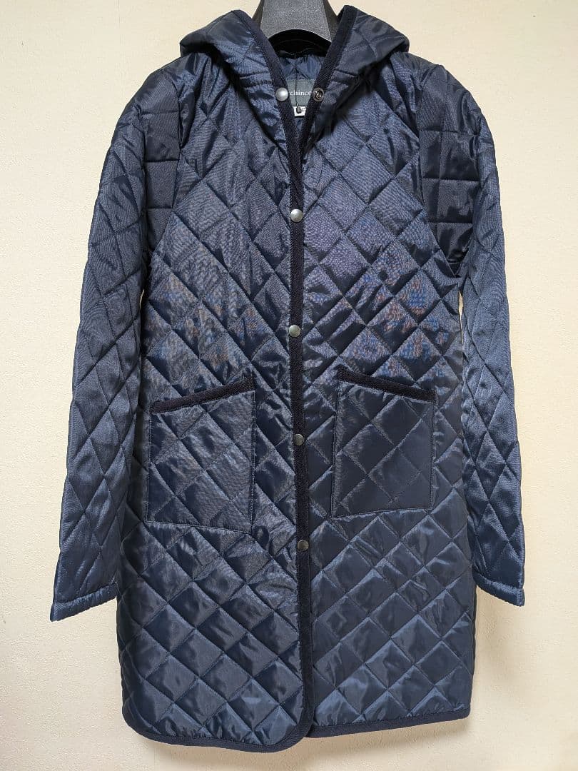 Auchincoal オーケンコール フード キルティングコート 36S・LAVENHAM