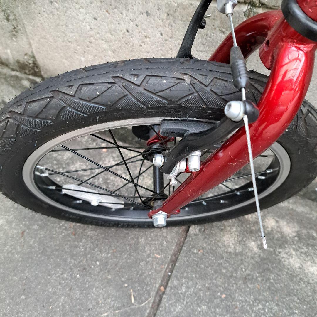 フィルドチャンプ　12インチで折りたたみ自転車　レッド　美品