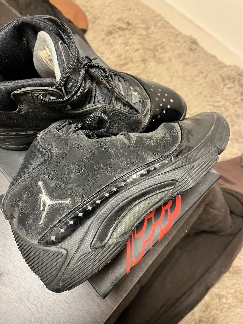 Jordan ブラック ハイカット シューズ