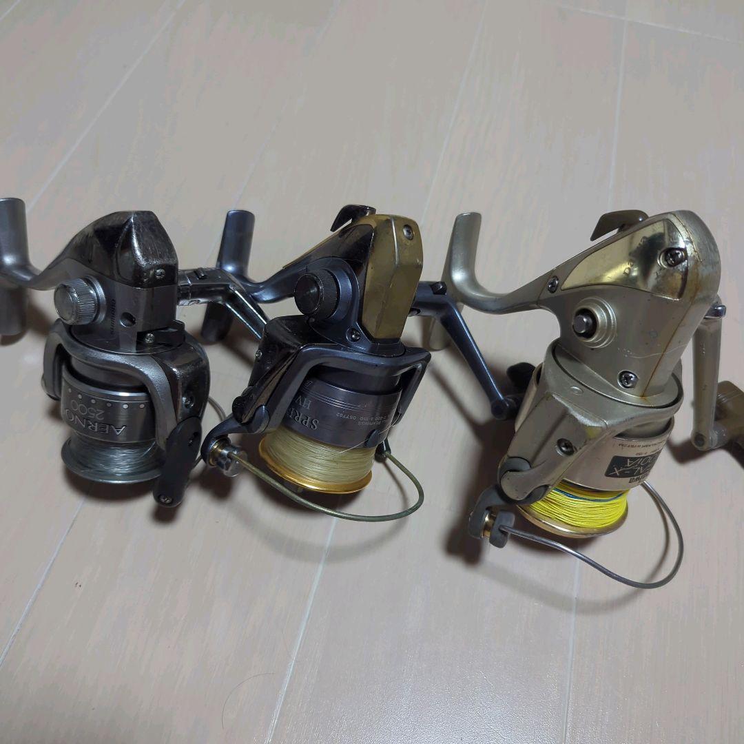 シマノ エアノス 2500 ダイワ SZM他 リール10台セット