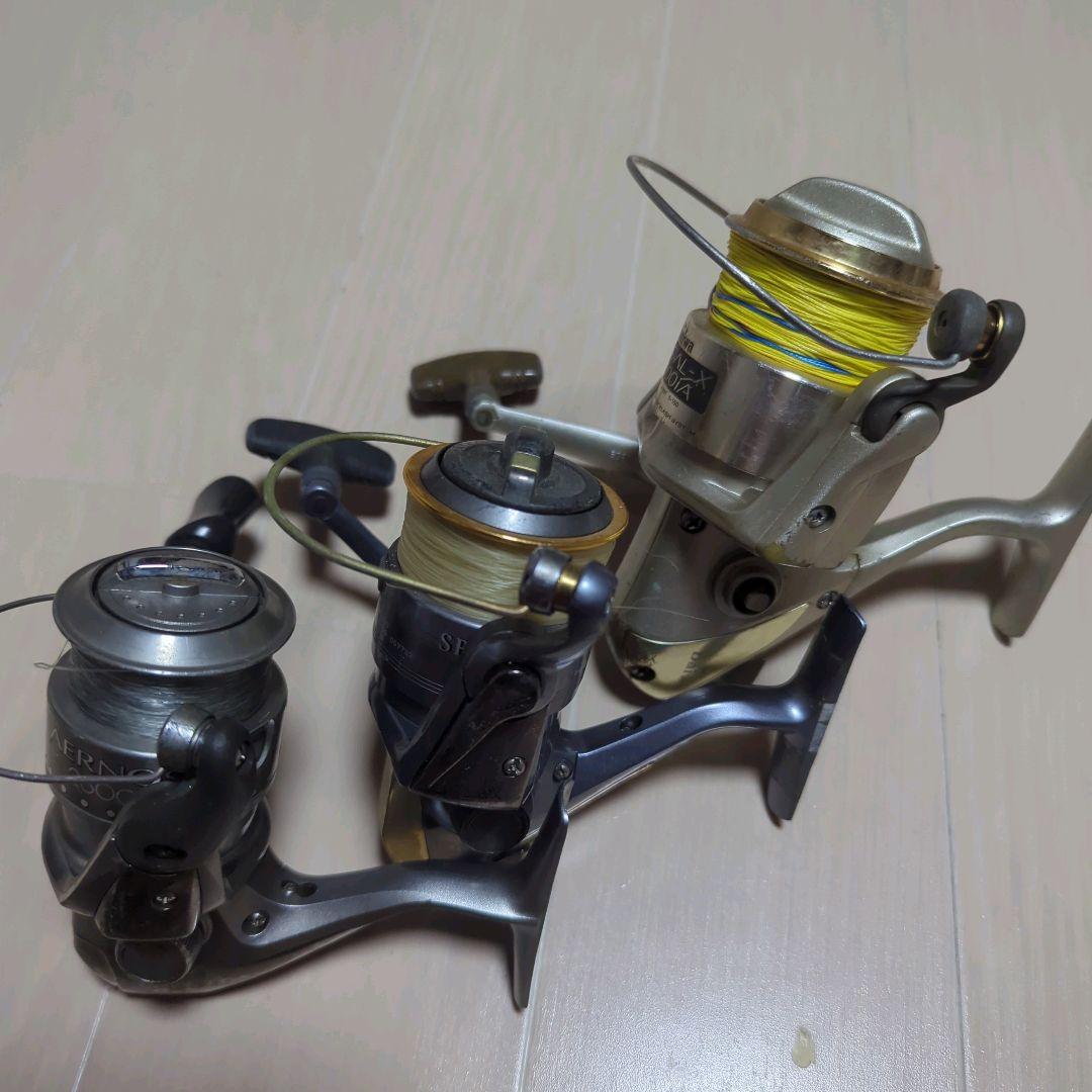 シマノ エアノス 2500 ダイワ SZM他 リール10台セット