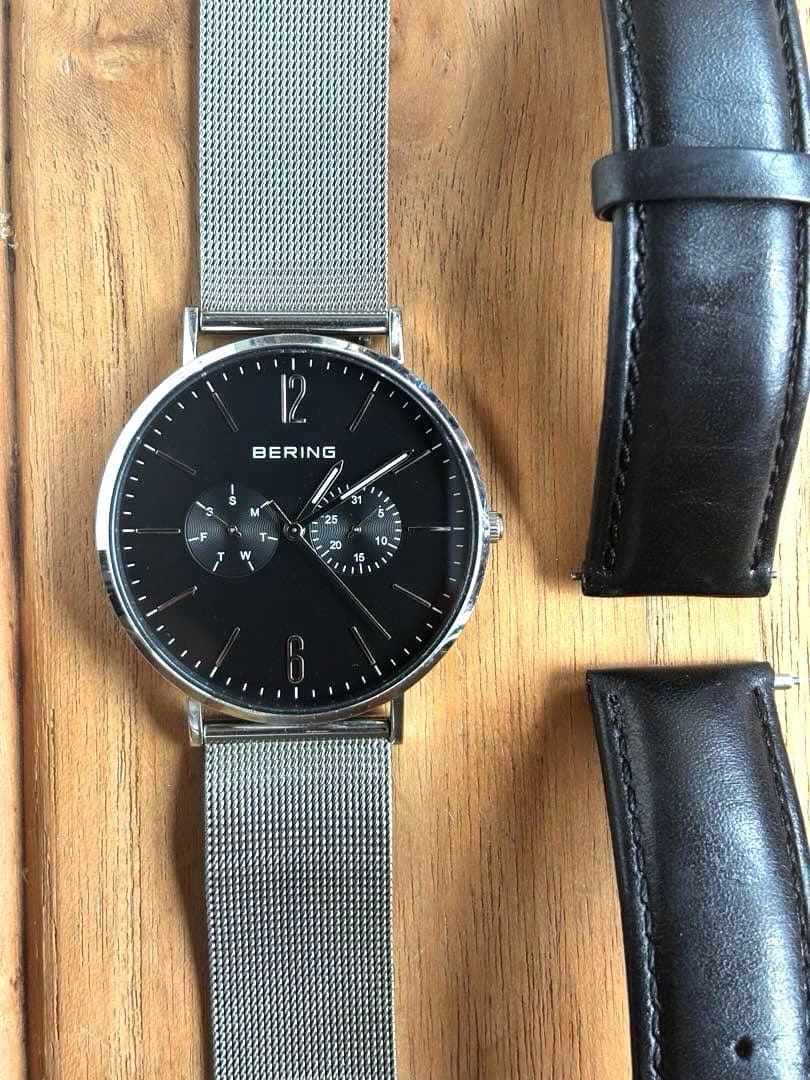 BERING ベーリング 腕時計 changes ブラック文字盤