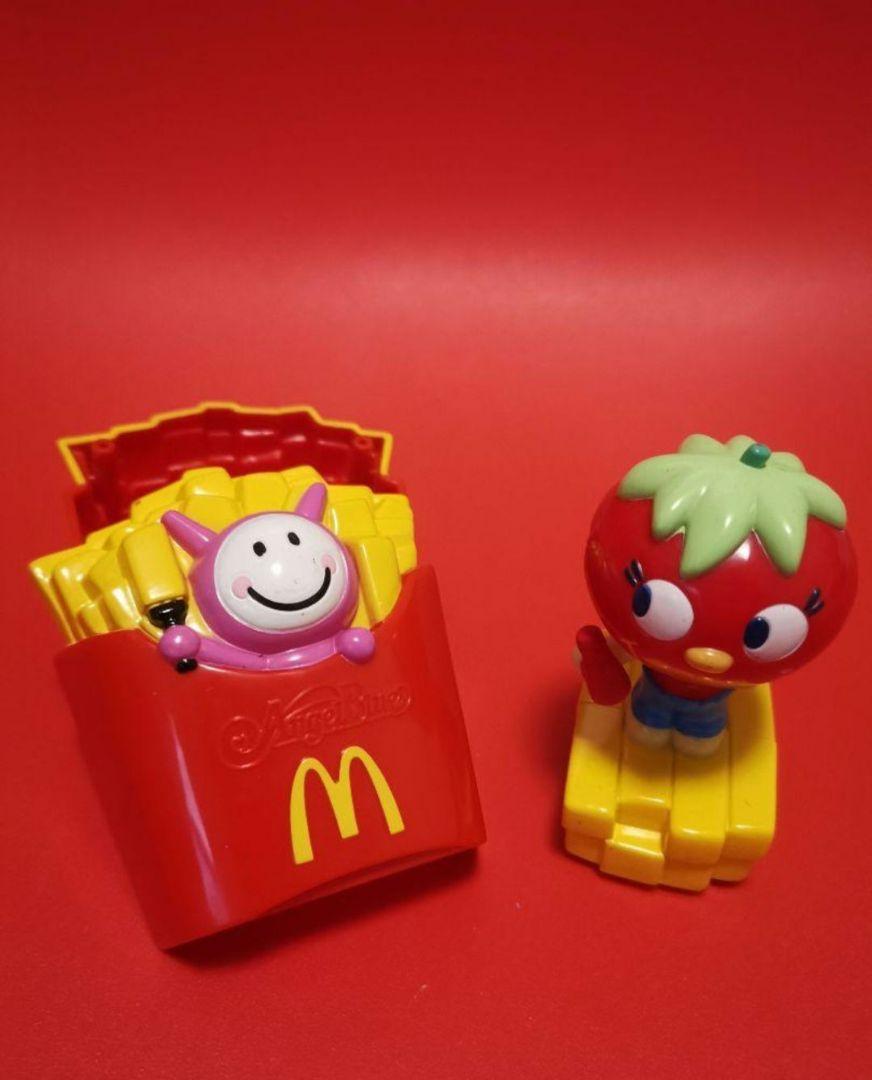 平成レトロ　エンジェルブルー　マクドナルド　ハッピーセット　おもちゃセット