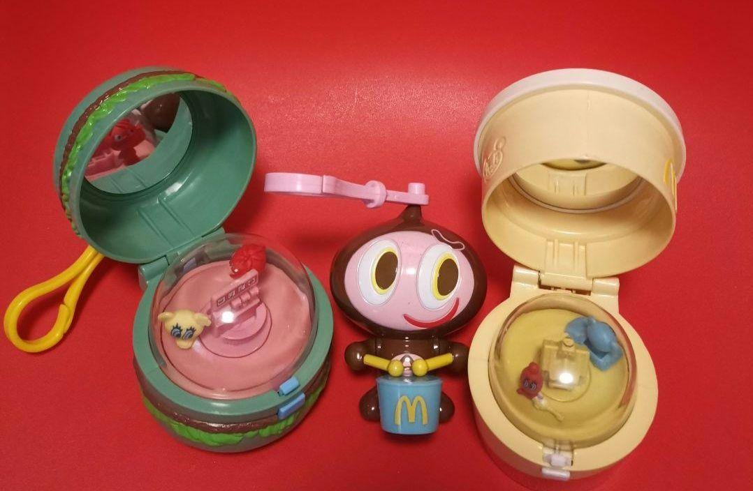 平成レトロ　エンジェルブルー　マクドナルド　ハッピーセット　おもちゃセット
