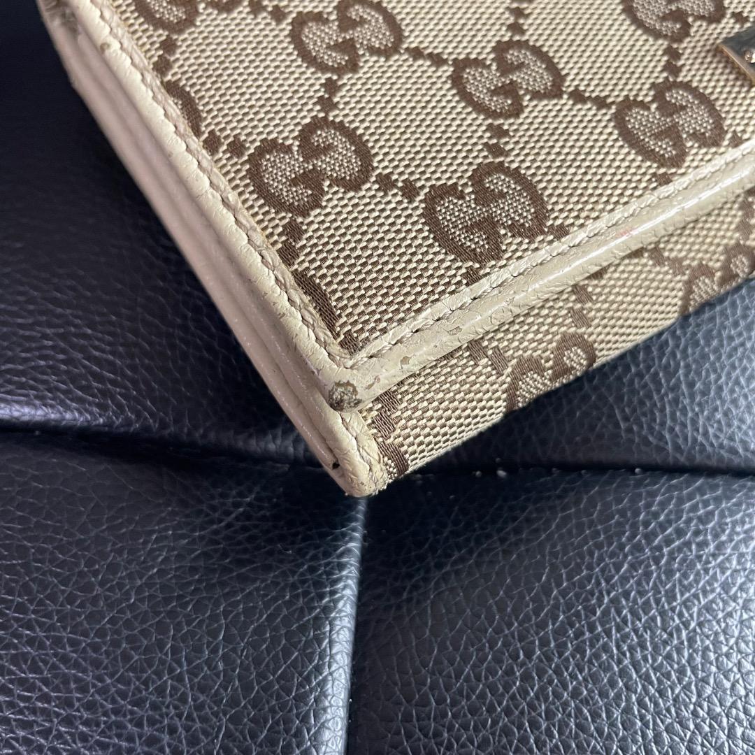 ✨ヴィンテージ✨GUCCI ベージュ GGスプリーム 長財布 ユニセックス