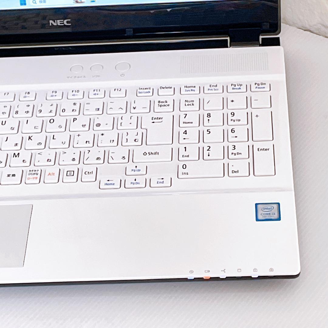 ノートパソコン NEC Windows 11 i7 8GB SSD ノートPC