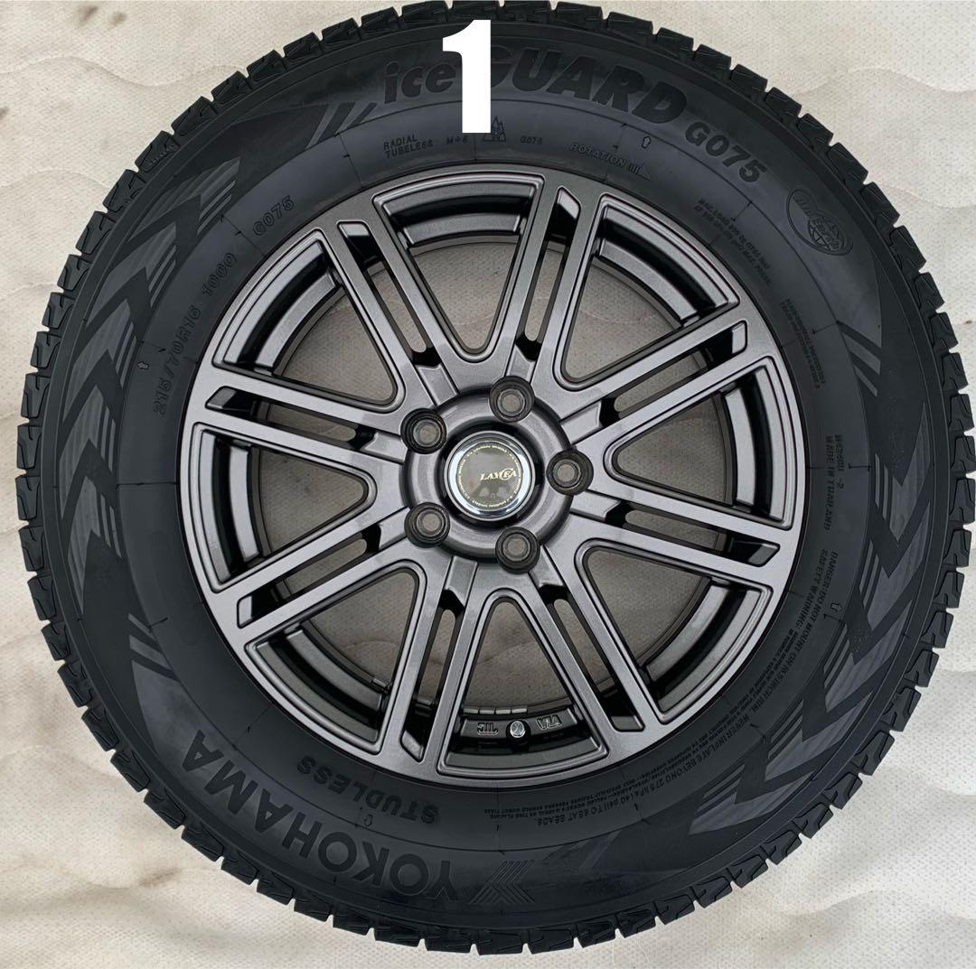 ◆LAYCEA 社外16インチ◆215/70R16◆2019年スタッドレスタイヤ
