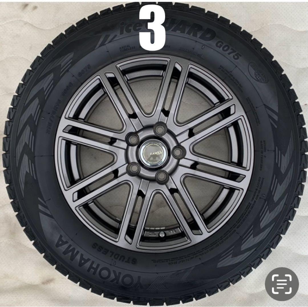 ◆LAYCEA 社外16インチ◆215/70R16◆2019年スタッドレスタイヤ