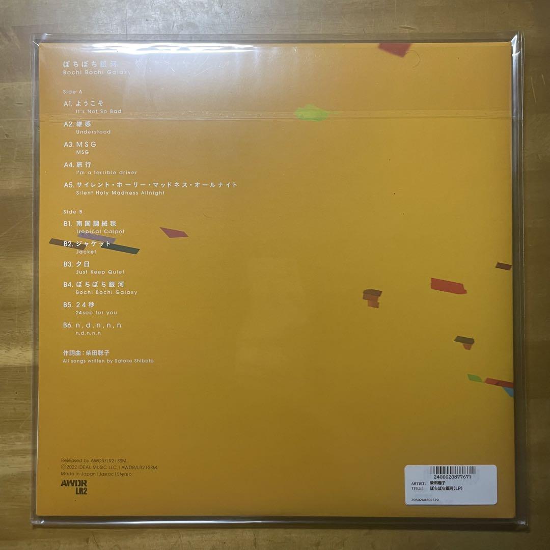 柴田聡子レコードセットぼちぼち銀河Your Favorite Things