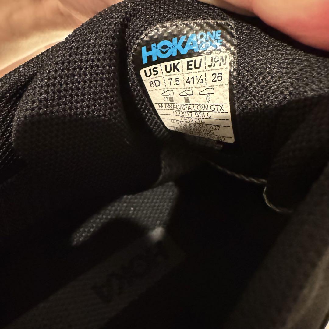 HOKA ANACAPA LOW GTX ゴアテックス　 26cm