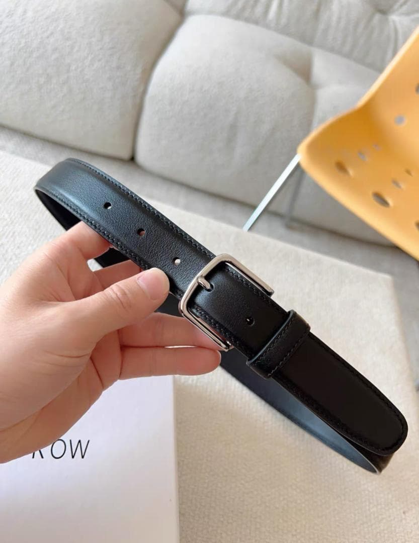 THE ROW クラシックレザーベルト サイズS