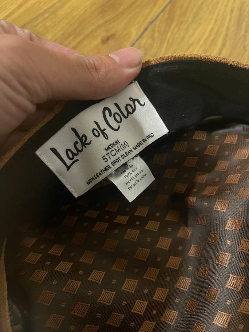 lackofcolor ラックオブカラー　キャスケット