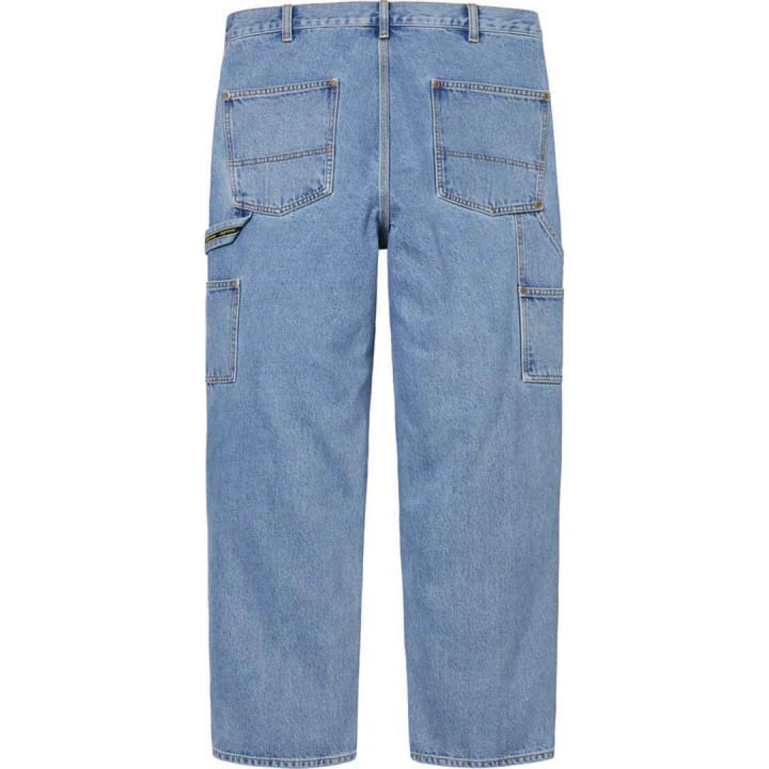 Supreme Double Knee Painter Pant Blue 34