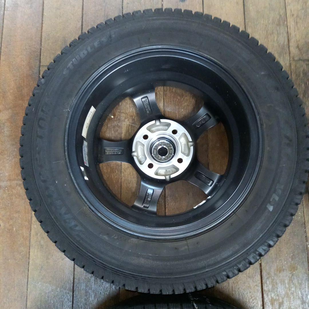 たかぴんさん専用　サクシード　BSスタッドレス　VL1　155/80R14 LT