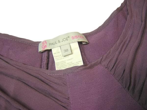 PAUL&JOE ポール&ジョー ドレープスリーブドレス ワンピース PAUL&JOE ポール&ジョー ドレープスリーブドレス ワンピース