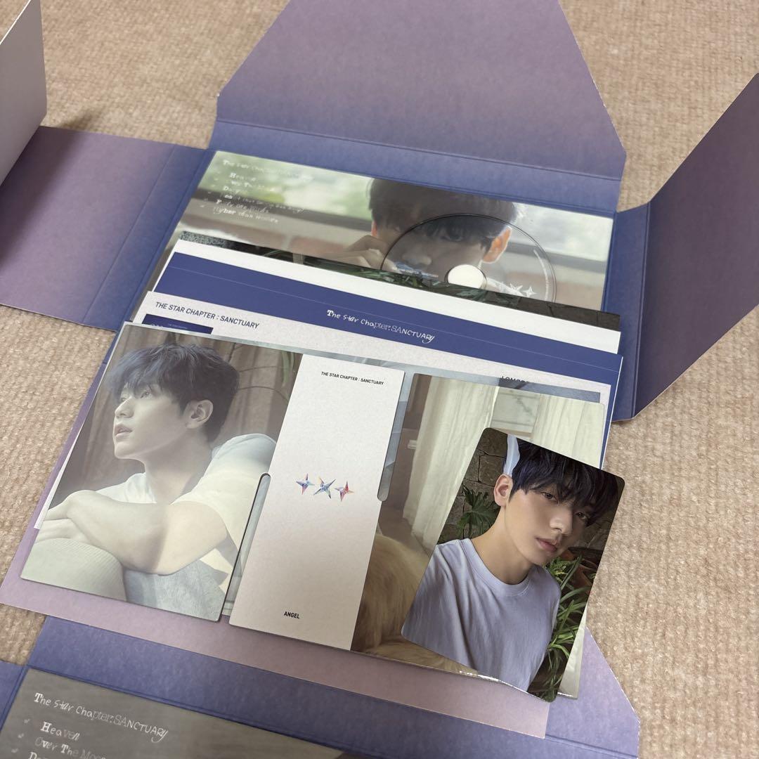美品】 TXT SANCTUARY Angel ver 5枚セット トレカ付き - メルカリ