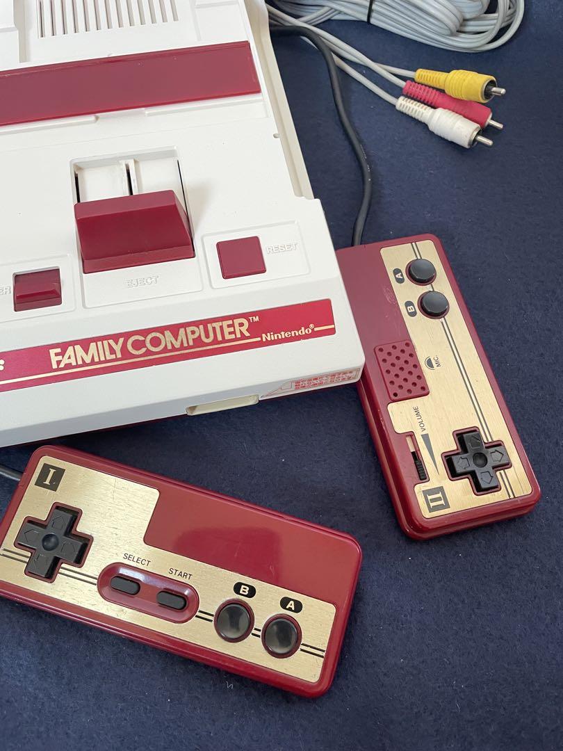 ファミコン本体 美品 AV出力 USB電源 ファミコン本体 美品 AV出力 USB電源