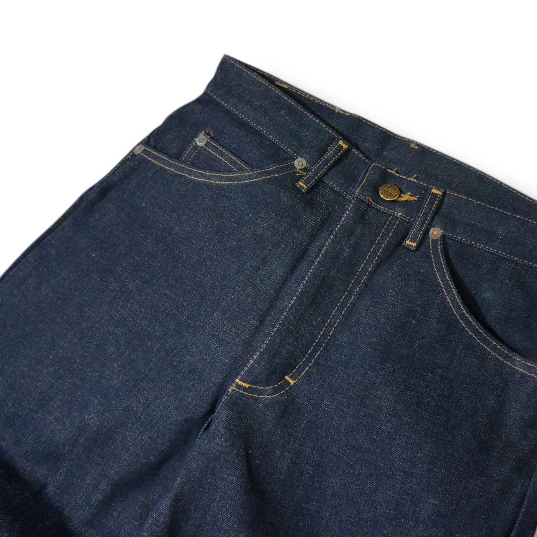 70s Lee 200 デッドストック　デニムパンツ　フルカット　ライダース