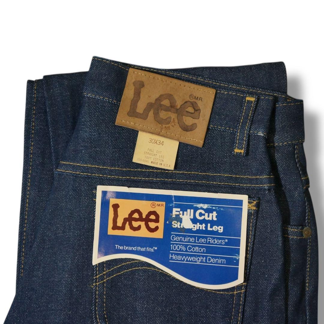 70s Lee 200 デッドストック　デニムパンツ　フルカット　ライダース