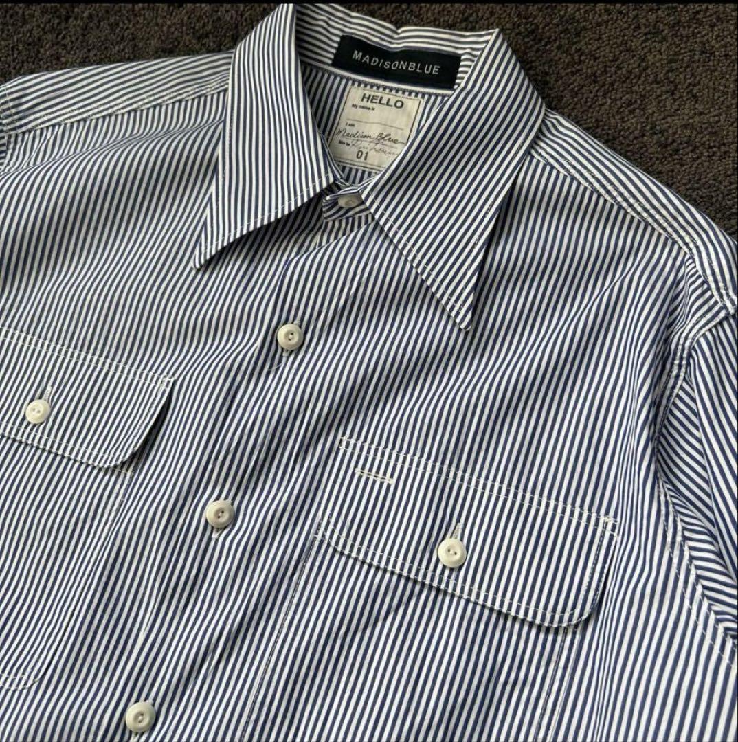 MADISON BLUE x RON HERMAN HAMPTON シャツ トップス