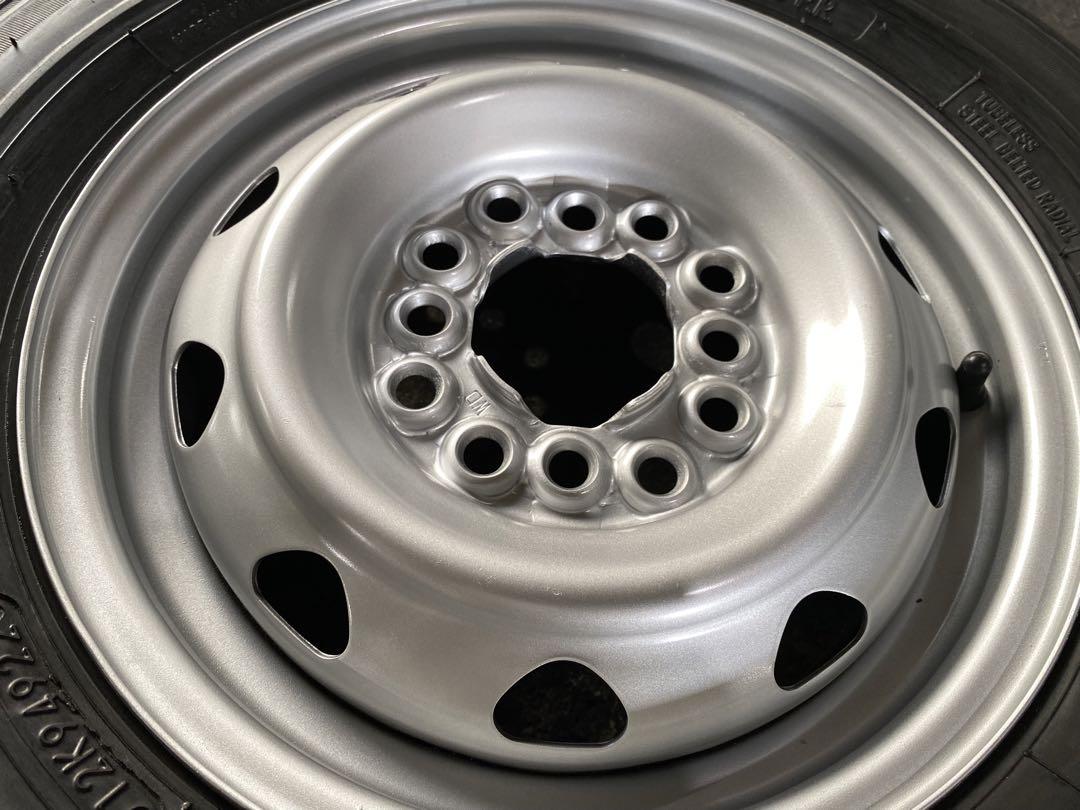 大阪 引取可 軽貨物に！ 145R12 タイヤ ホイール 4本セット