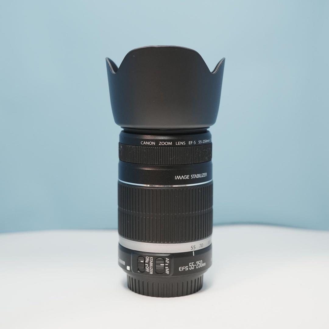 Canon純正 55-250mm 望遠レンズ 美品 a4461 Canon純正 55-250mm 望遠レンズ 美品 a4461 - メルカリ