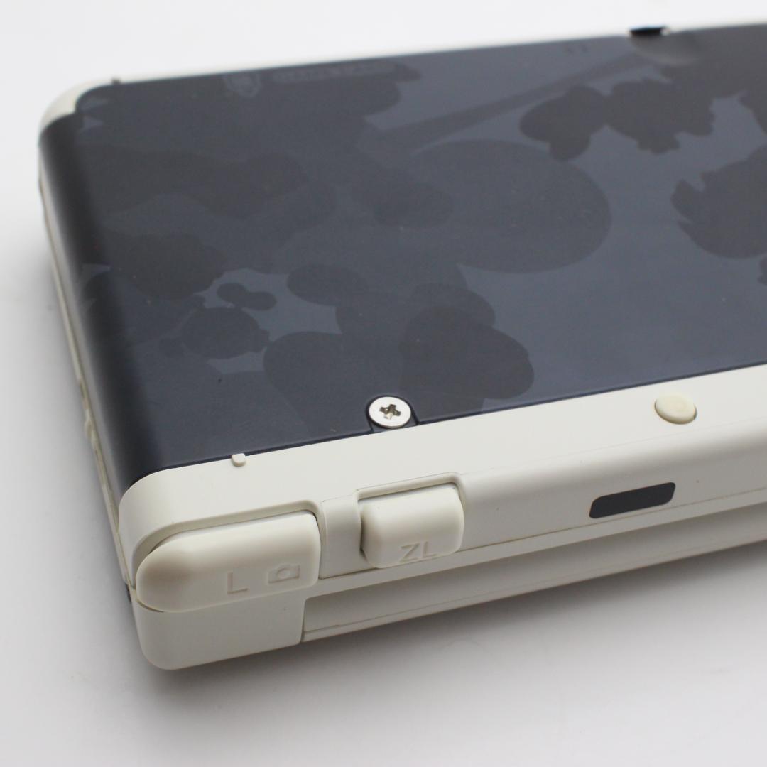 Newニンテンドー3DS ホワイトきせかえプレートマリオキャラクターズ迷彩グレー