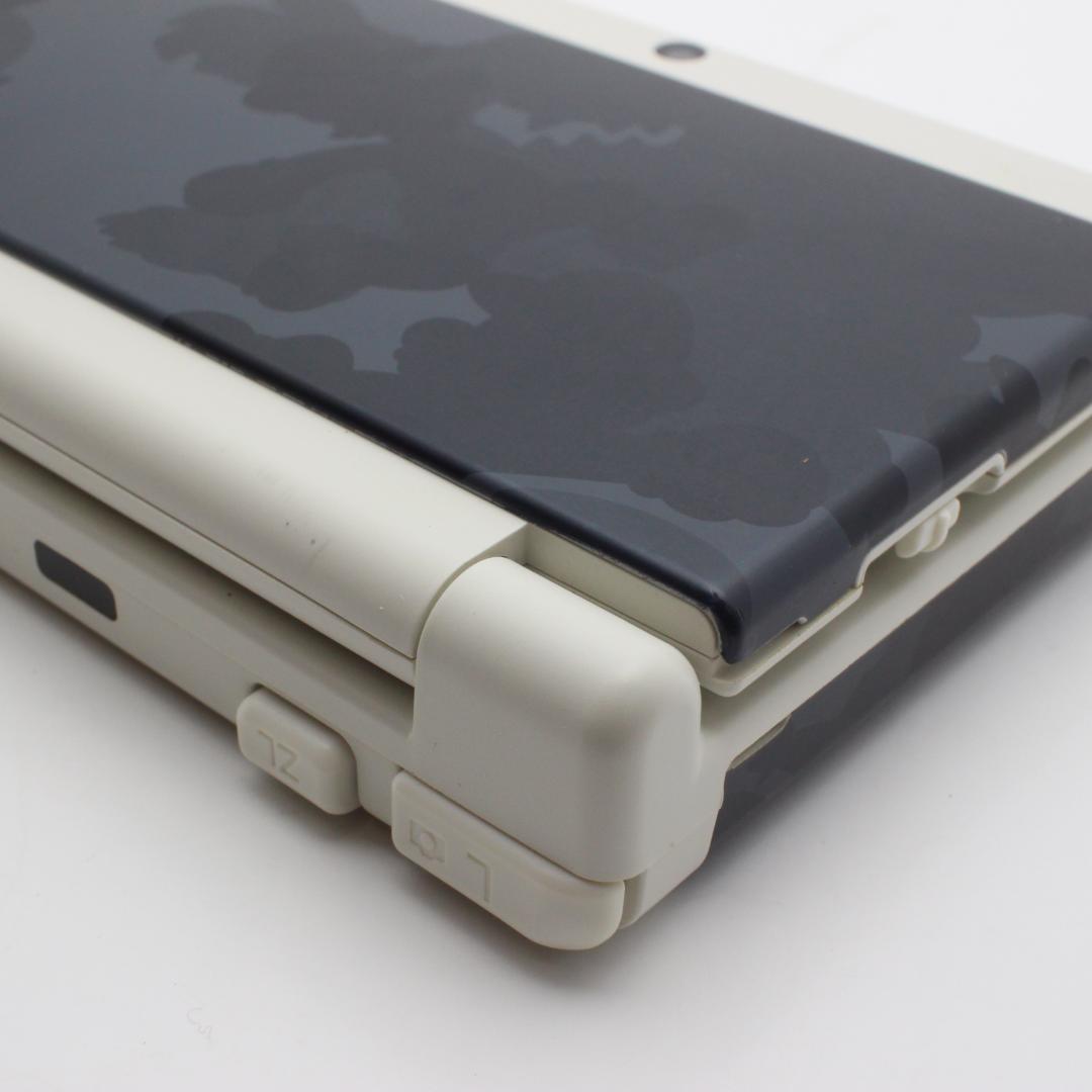 Newニンテンドー3DS ホワイトきせかえプレートマリオキャラクターズ迷彩グレー