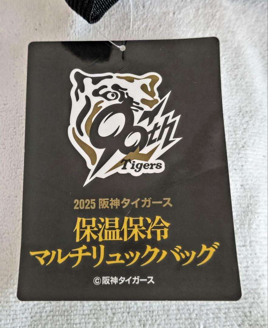 2025 阪神タイガース 保温保冷マルチリュックバッグ 保冷バッグ