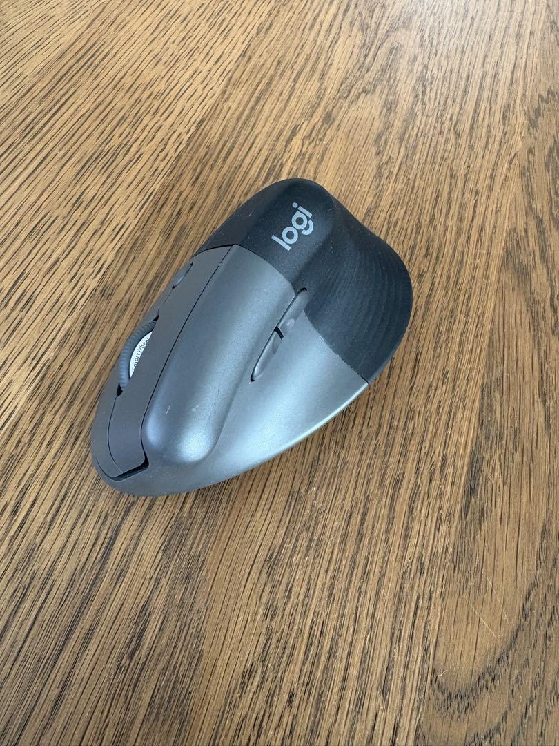 Logitech エルゴノミクスマウス グレー Amazon | 垂直マウス 2.4GHz USBワイヤレス Bluetooth 5.1接続 3